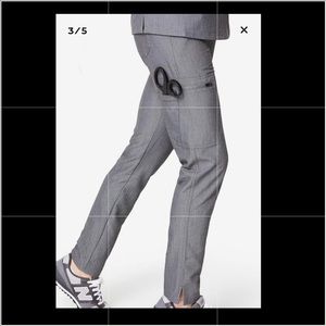 Figs XXS Yola Skinny Petite Pants in Graphite